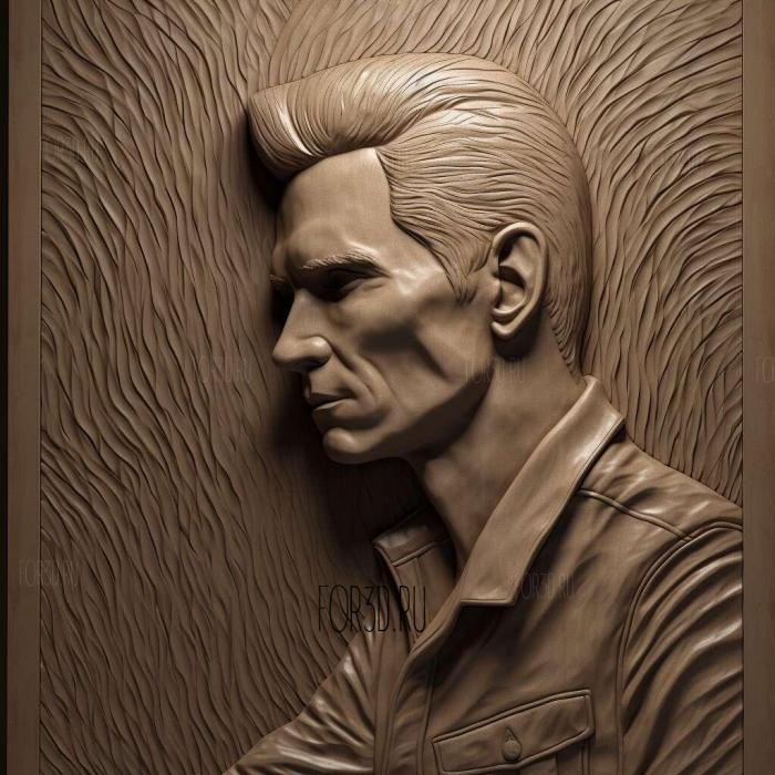 Bryan Adams 1 stl model for CNC